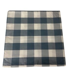 Throw Pillow Cover Blue White Plaid Living Room Bedroom Farmhouse Ocean 18x18‎